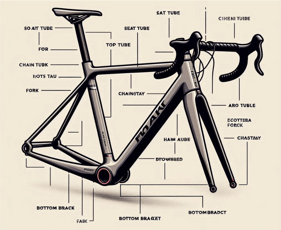 Road bike frame geometry