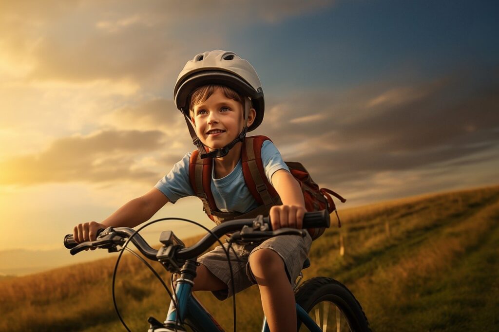 kids bike helmet