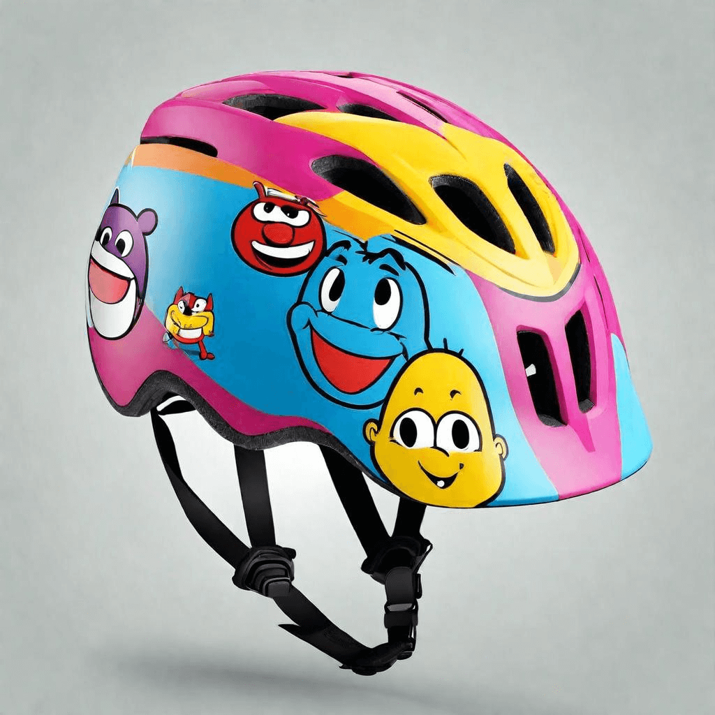kids bike helmet design